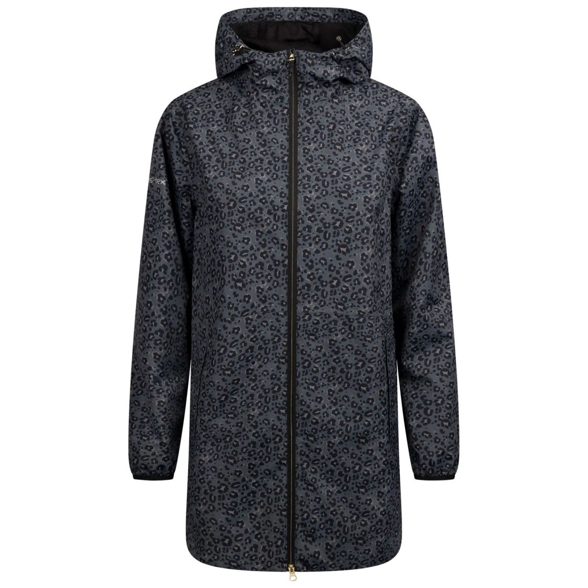 Womens/Ladies Parched Waterproof Jacket Black main product photo