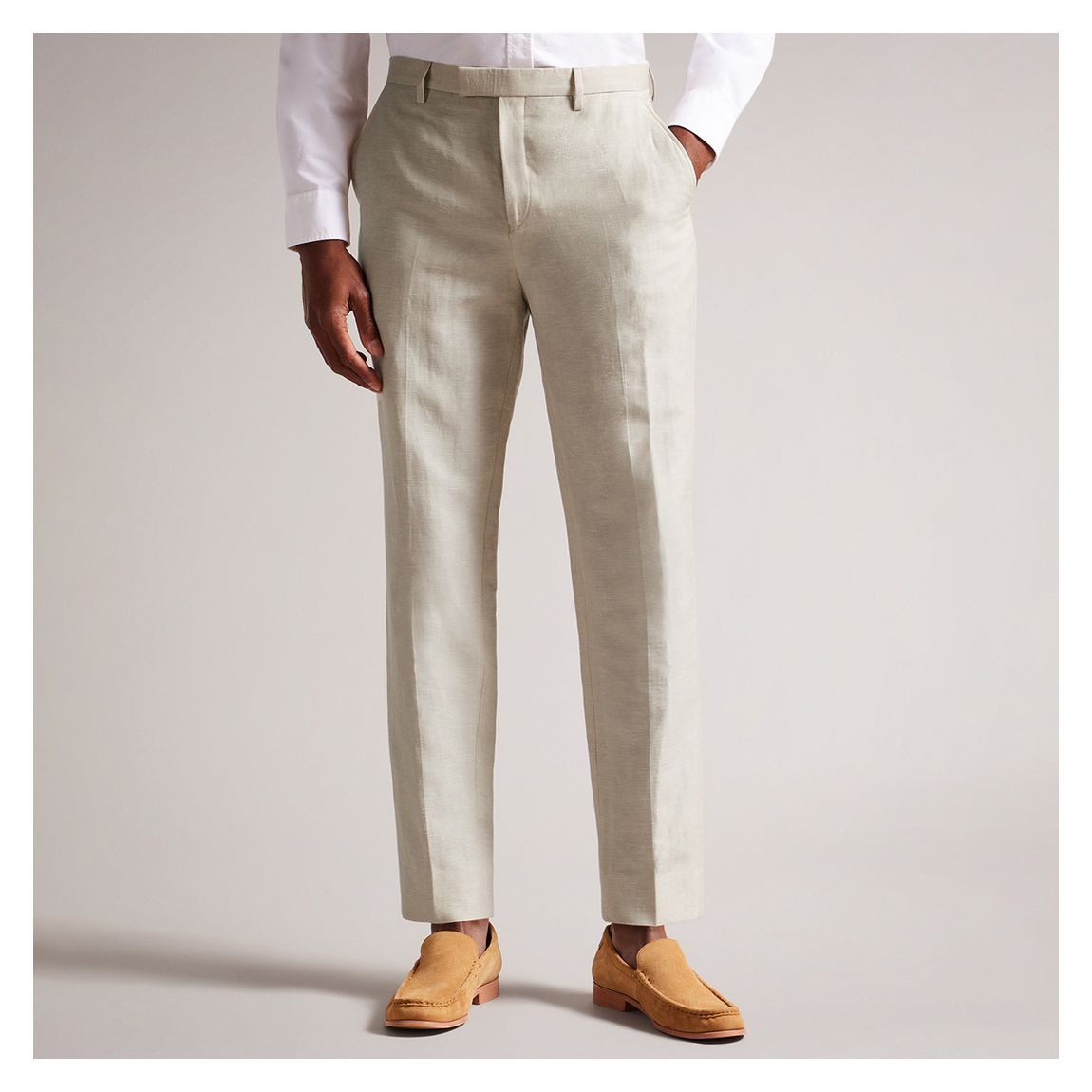 Stone Slim Fit Wool Blend Trouser main product photo
