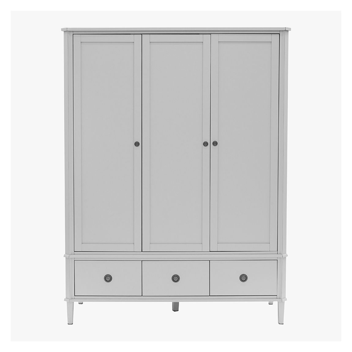 Henshaw Wardrobe, Pale Steel main product photo