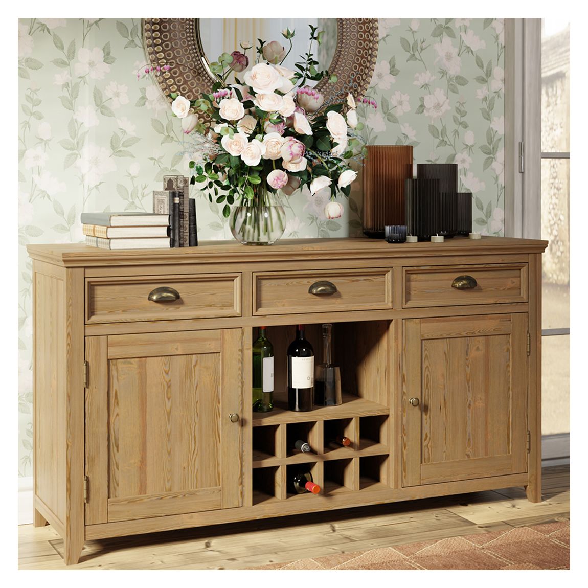 Merrion Sideboard, Antique Pine main product photo