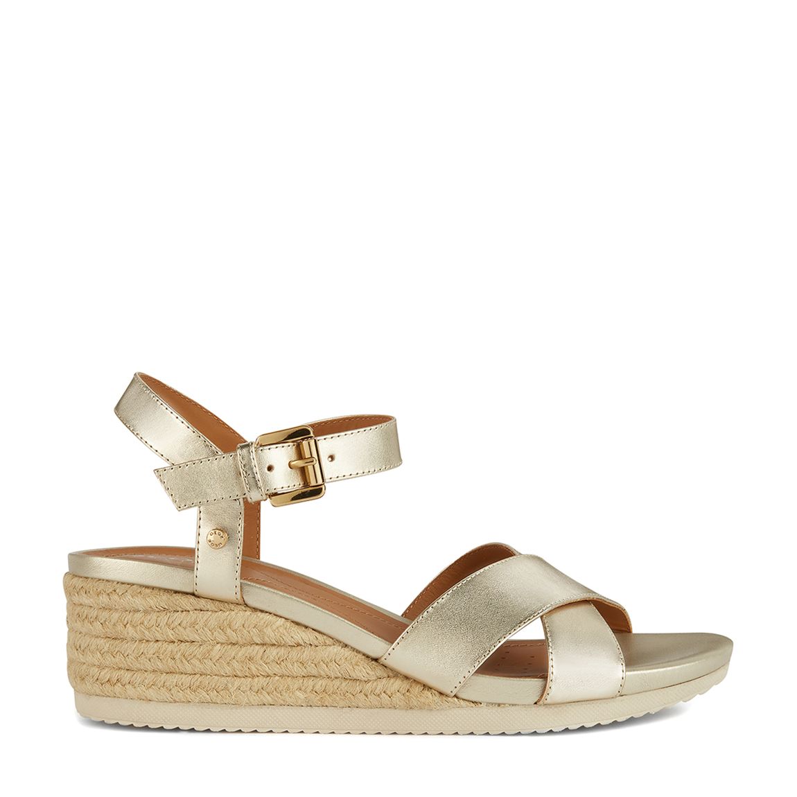 Gold Ischia Corda Wedge main product photo