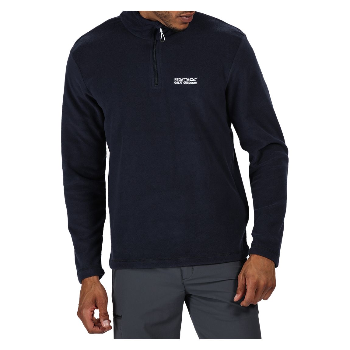 Navy Insulated Fleece Jacket main product photo