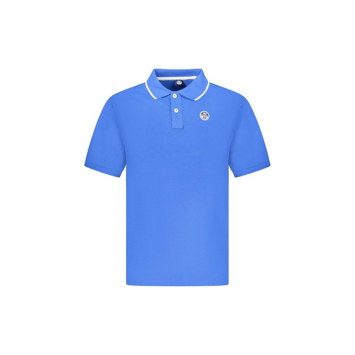 Classic Fit Polo Shirt Short Sleeves - Blue main product photo