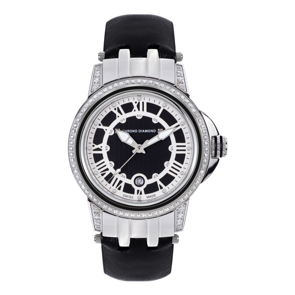 Women's Swiss Black Dionne Watch main product photo