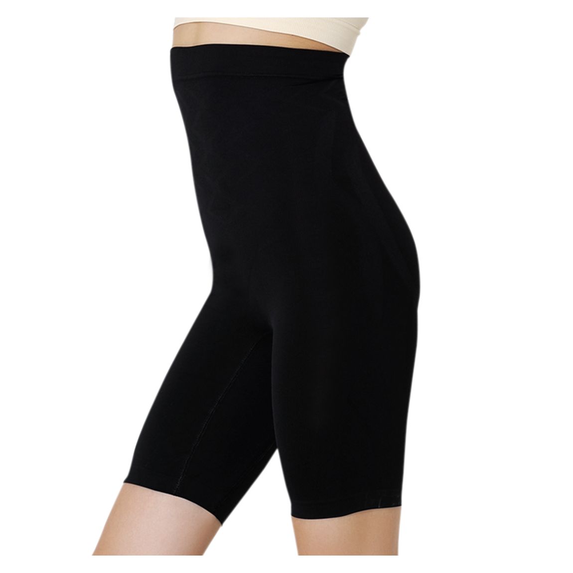 Black High Waist Long Leg Shaper main product photo