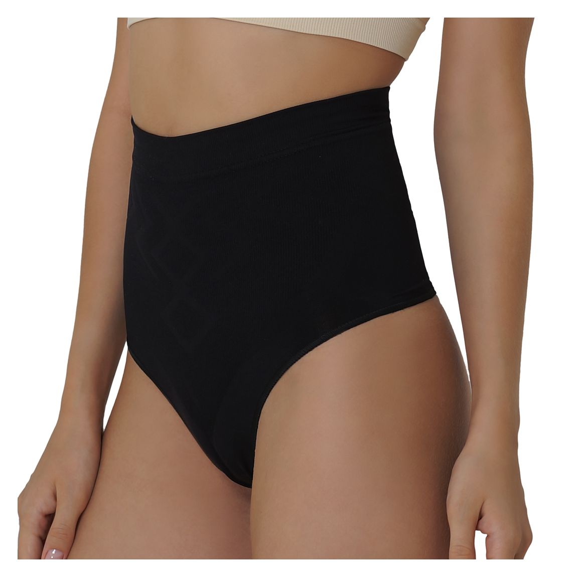 Black High Waist G-string Shaper main product photo