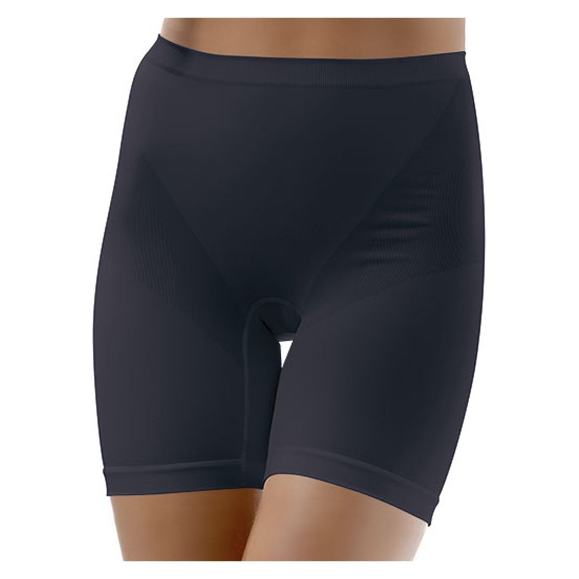 Black High Waisted Shaping Shorts main product photo