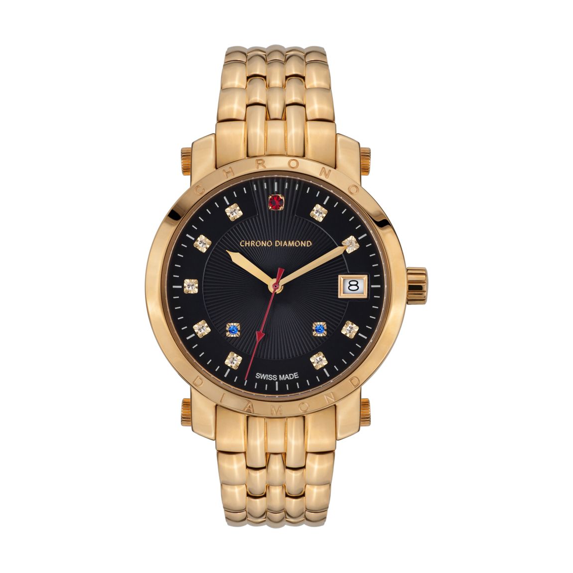 Women's Swiss Gold Nesta Diamond Watch main product photo