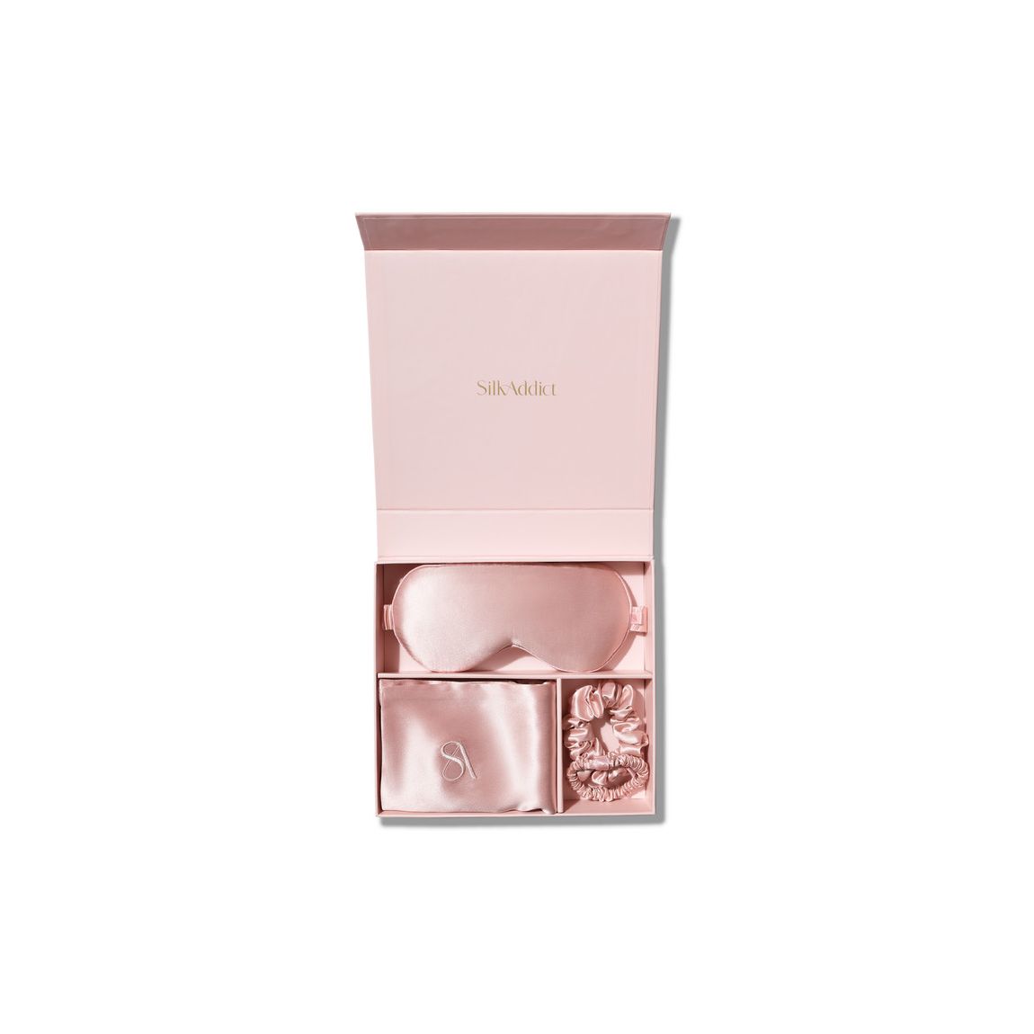 Silk Addict 100% Mulberry Gift Set - Pale Pink main product photo