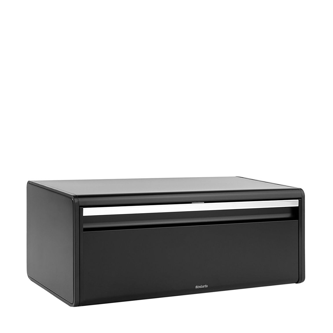 Matt Black Fall Front Bread Bin main product photo