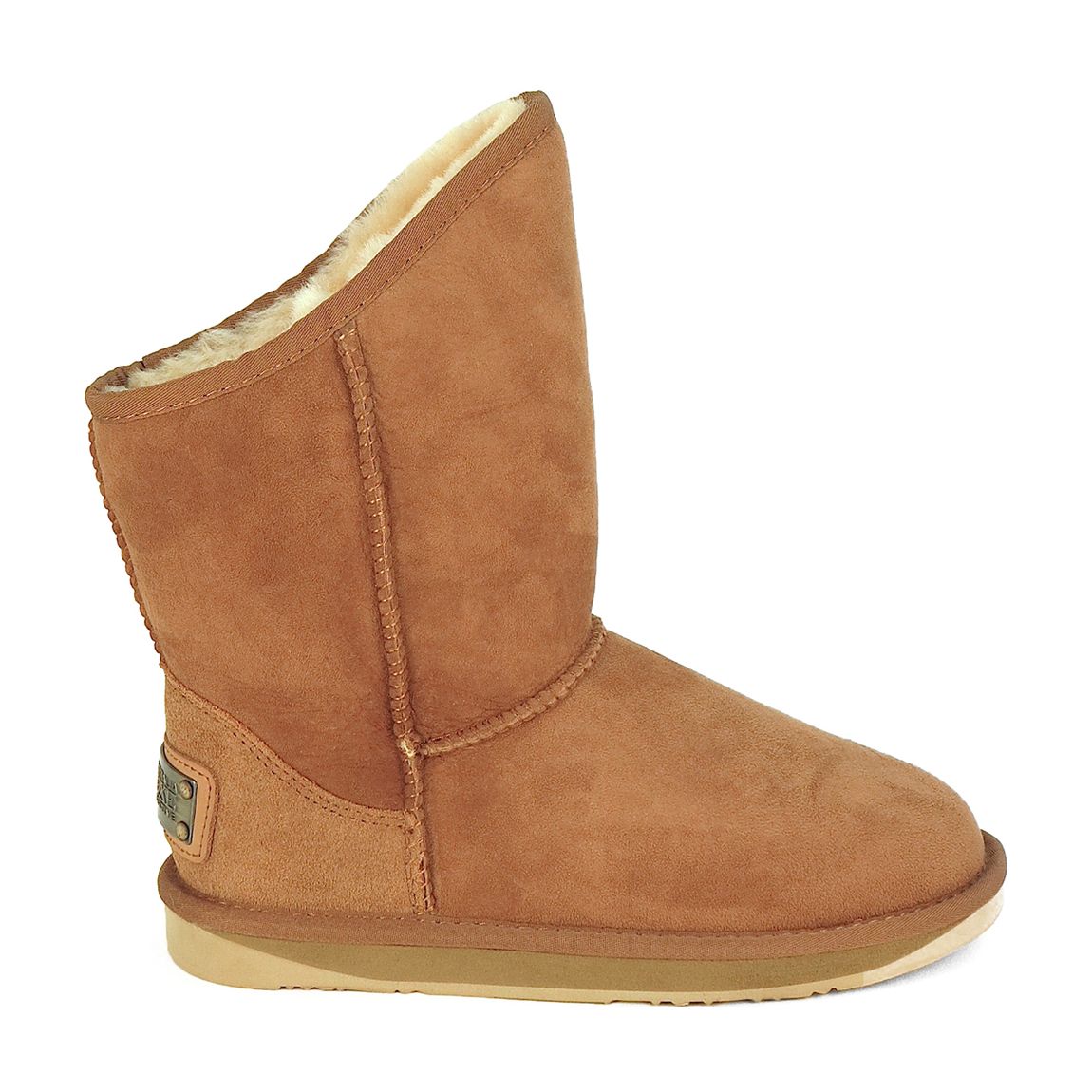 Light Brown Shearling Boots main product photo
