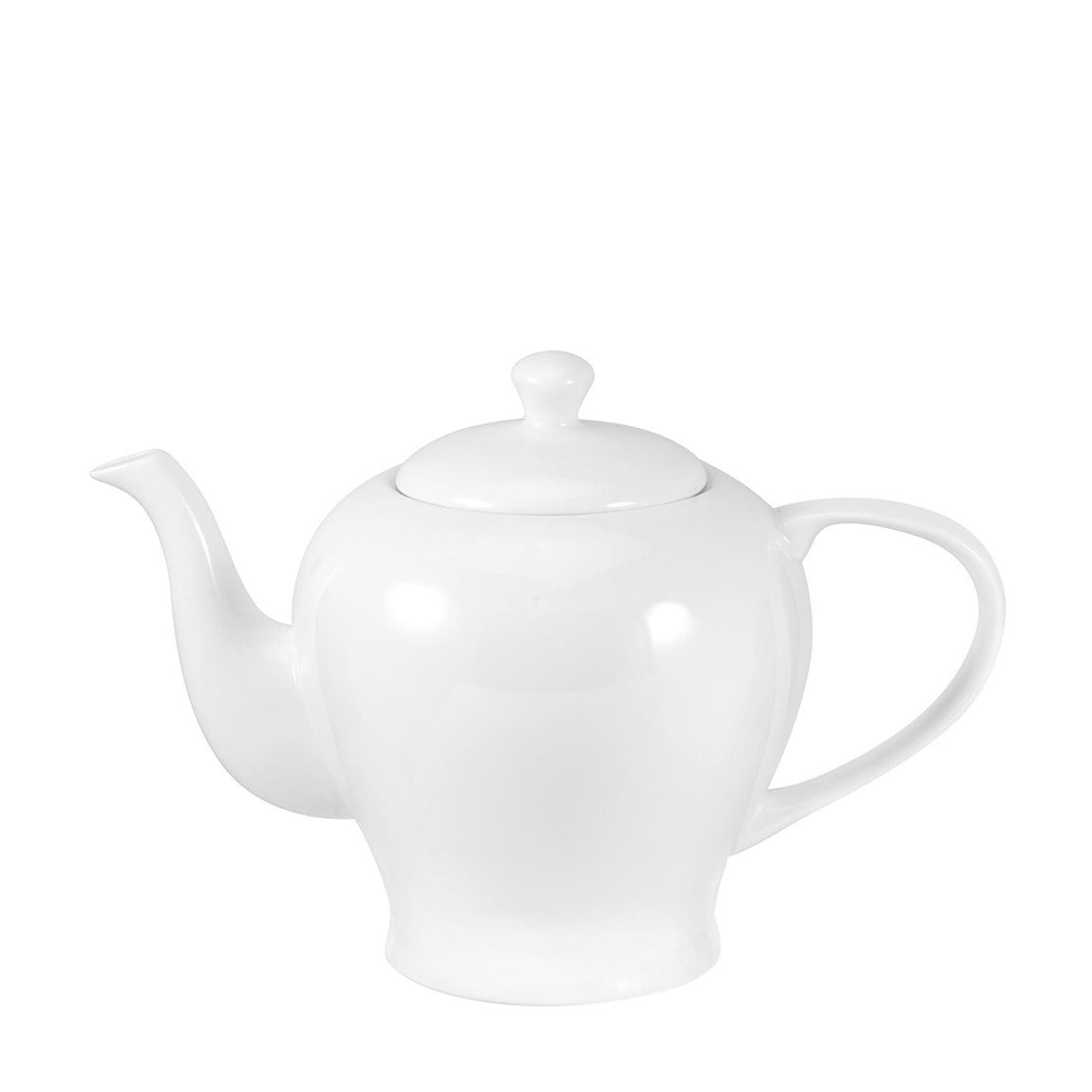 White Serendipity Fine Bone China Teapot main product photo