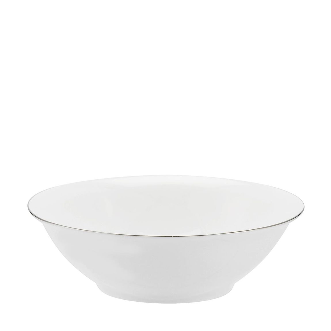 Set of 4 White Platinum Serendipity Fine Bone China Cereal Bowls main product photo