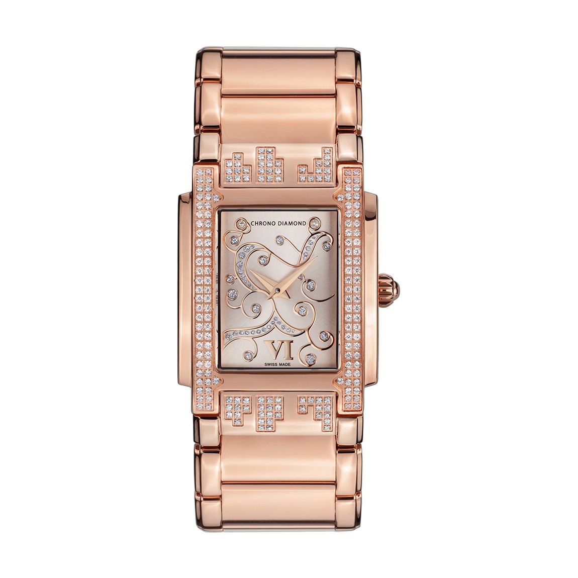 Women's Swiss Rose Gold Lenya Watch main product photo