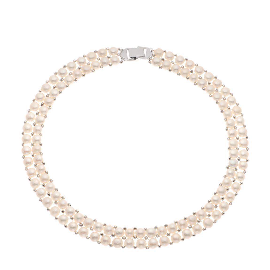 Pink Freshwater Pearl Necklace 3-4mm main product photo
