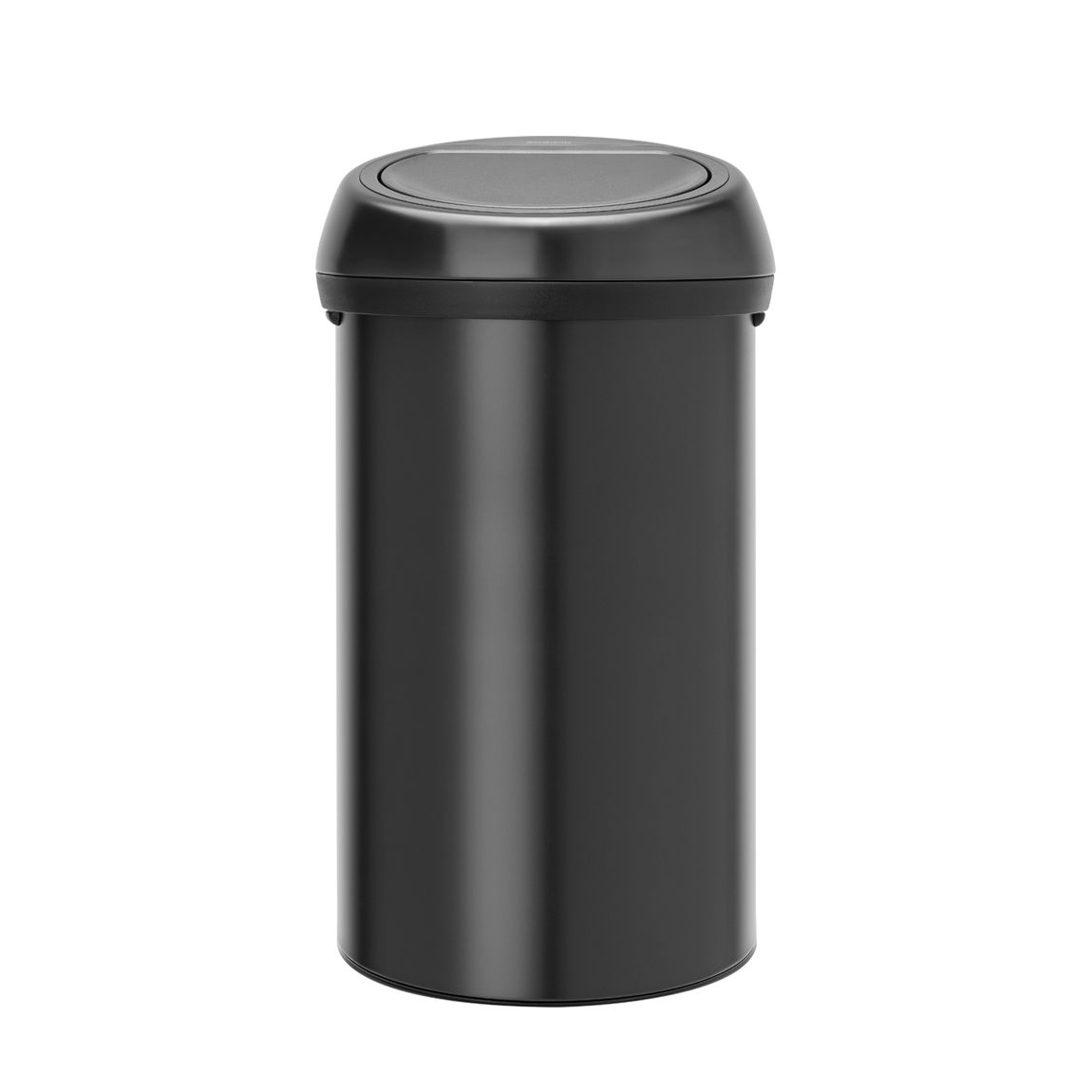 Black Matt Touch Bin, 60L main product photo