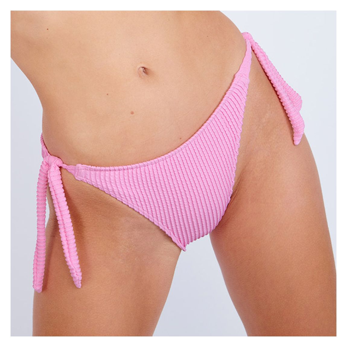 Pink Dasia Candystri Bikini Bottoms main product photo