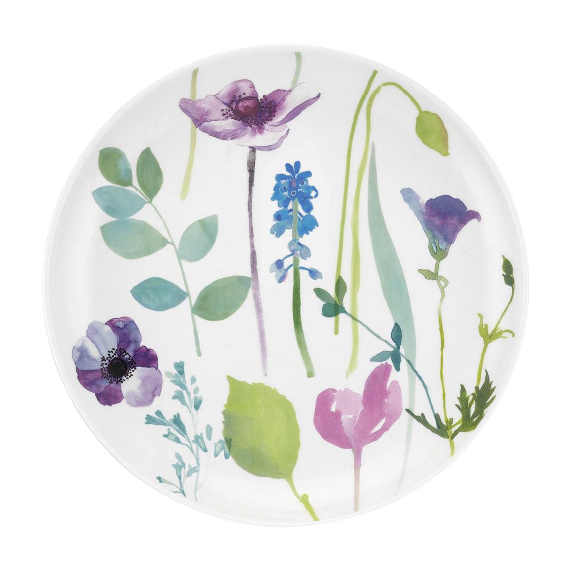 Set of 4 Watergarden Coupe Plate 22.5cm main product photo