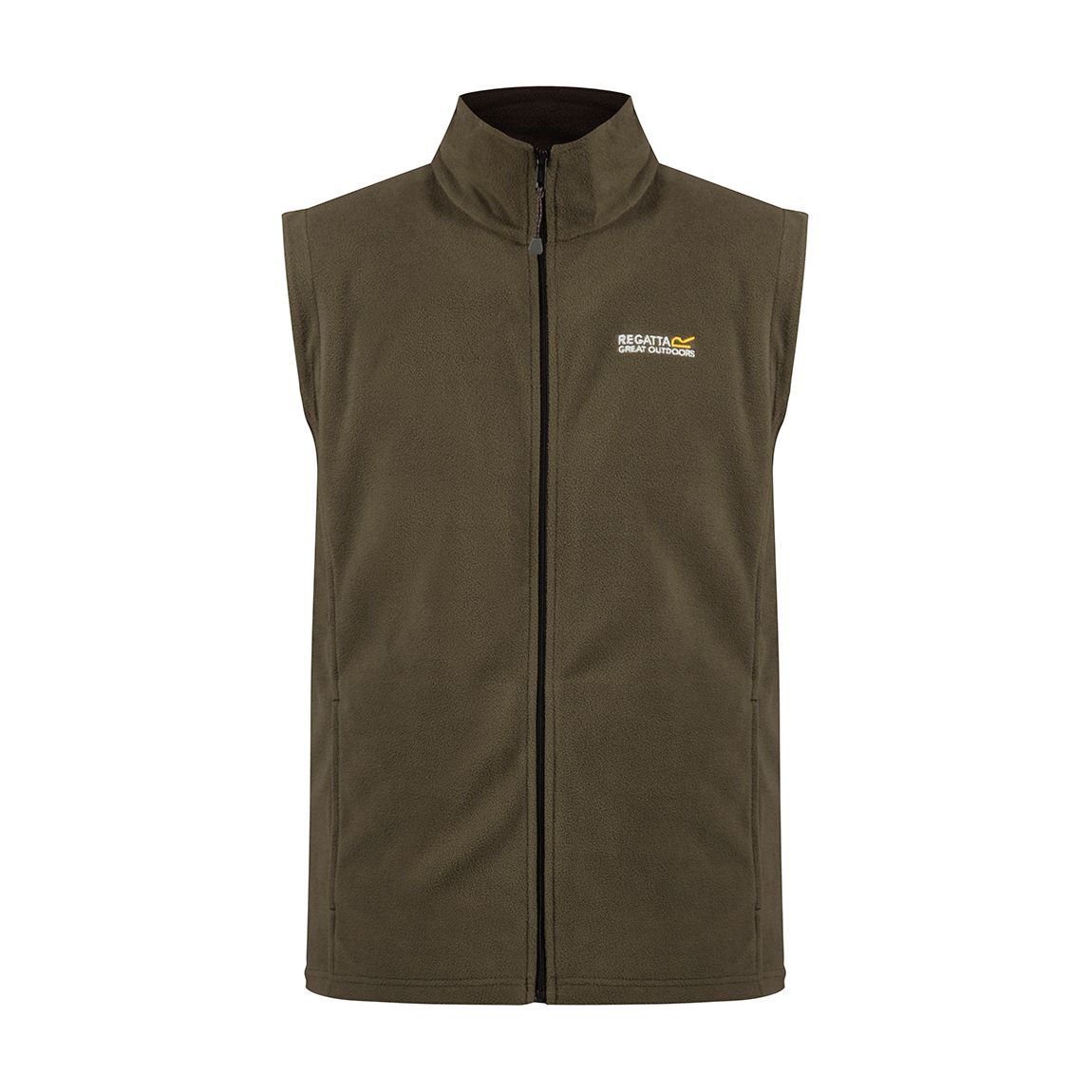Green Fleece Gilet main product photo