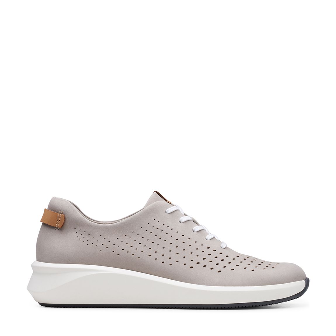 White Leather Un Maui Stitch Trainers main product photo