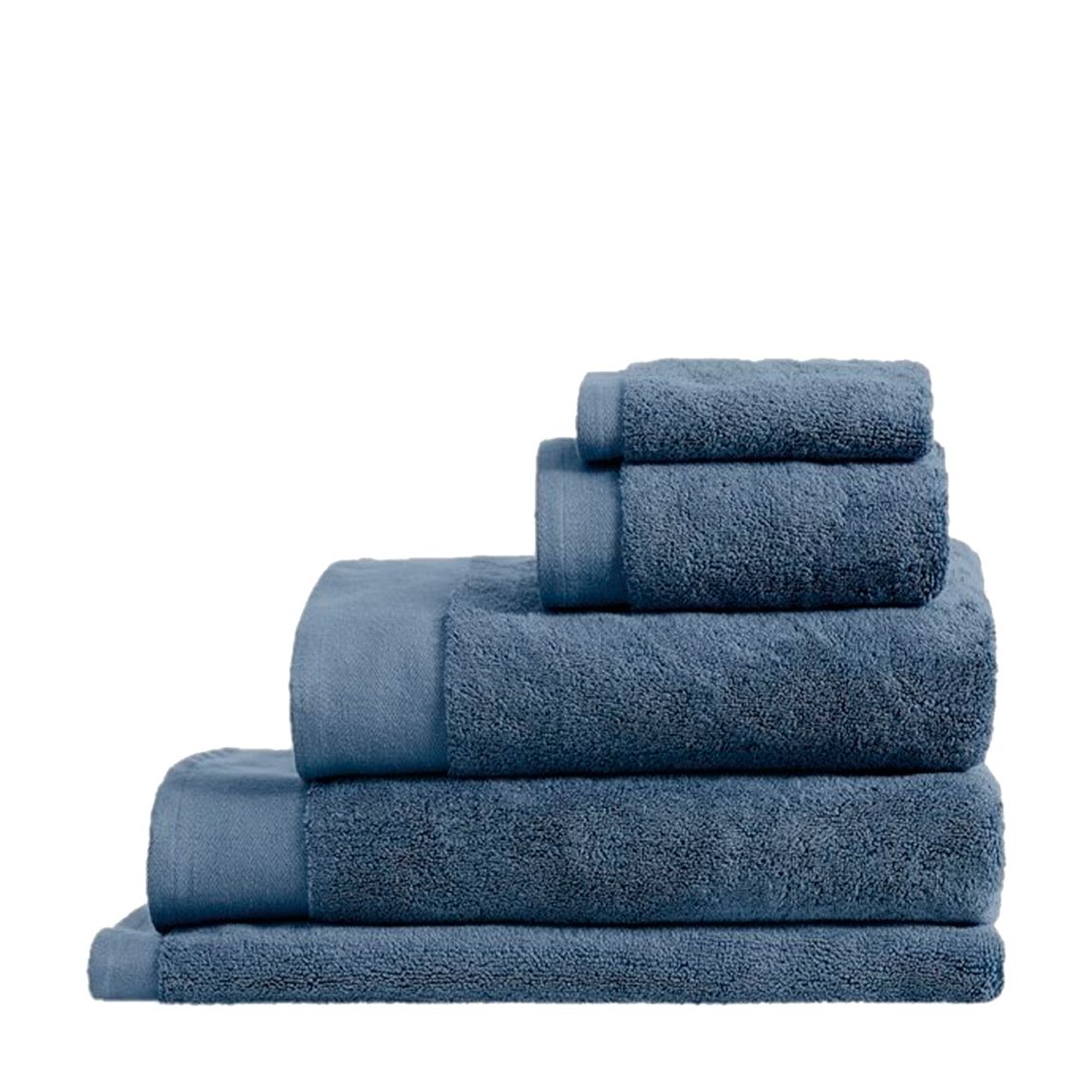Luxury Retreat Bath Towel, Smokey Blue main product photo