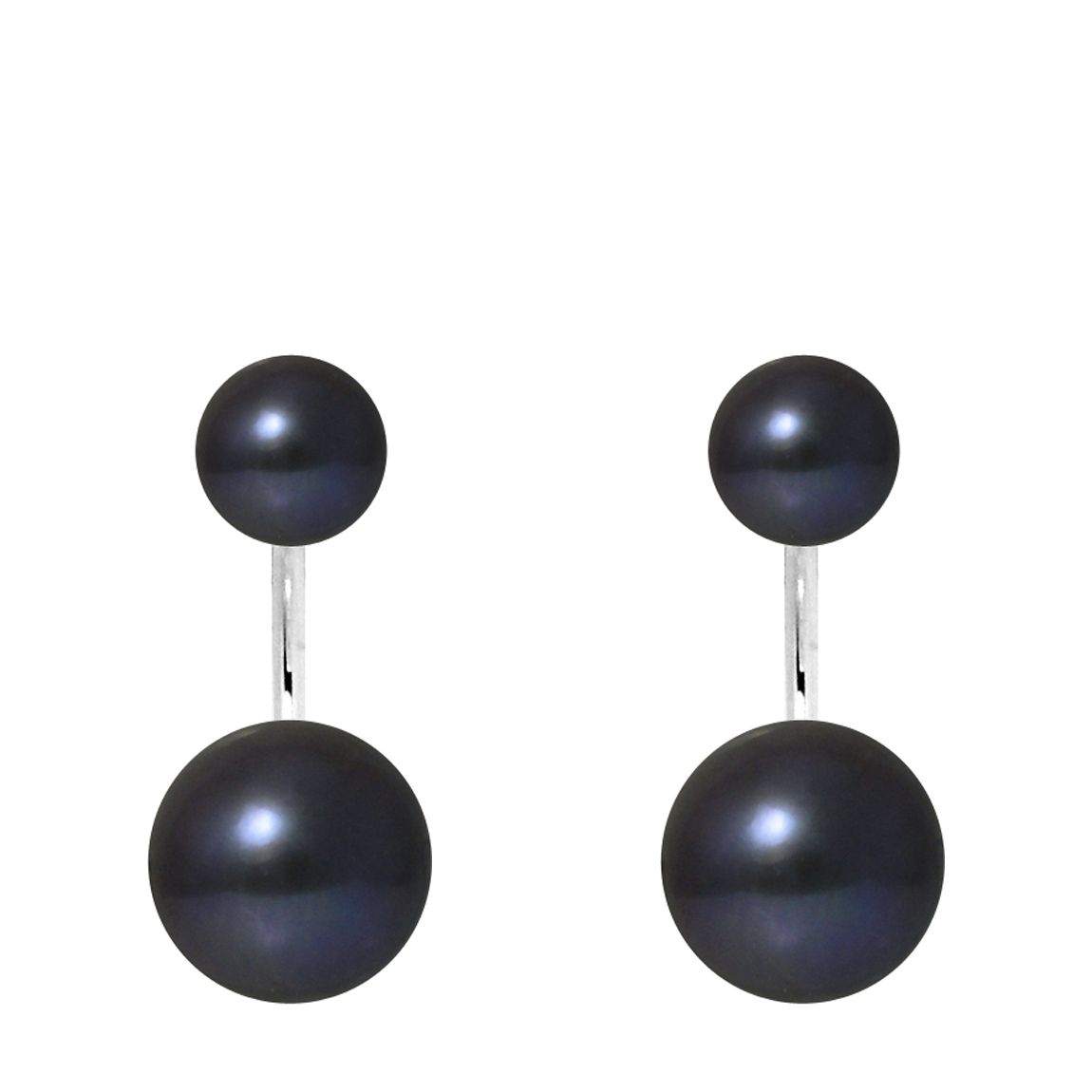 Black Freshwater Pearl Earrings main product photo