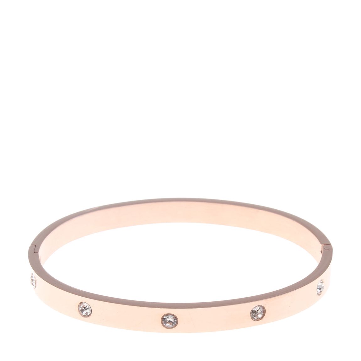 Rose Gold Plated Embellished Bangle main product photo