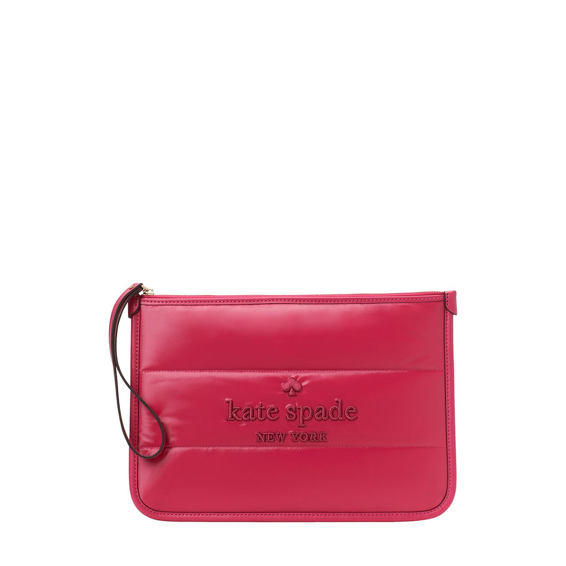 Festive Pink Ella Wristlet Pouch main product photo
