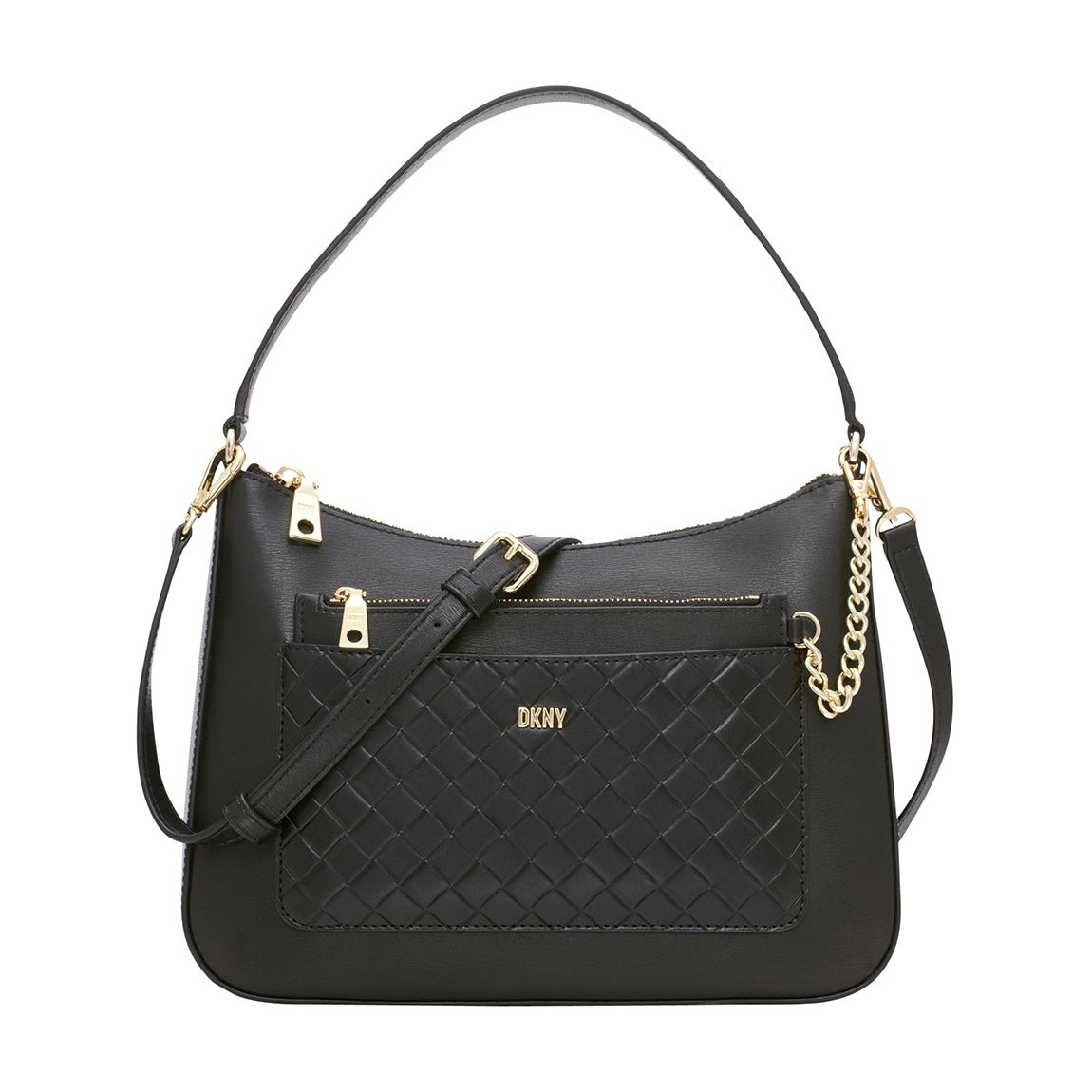 Black Gold Simona Convertible Hobo Bag main product photo