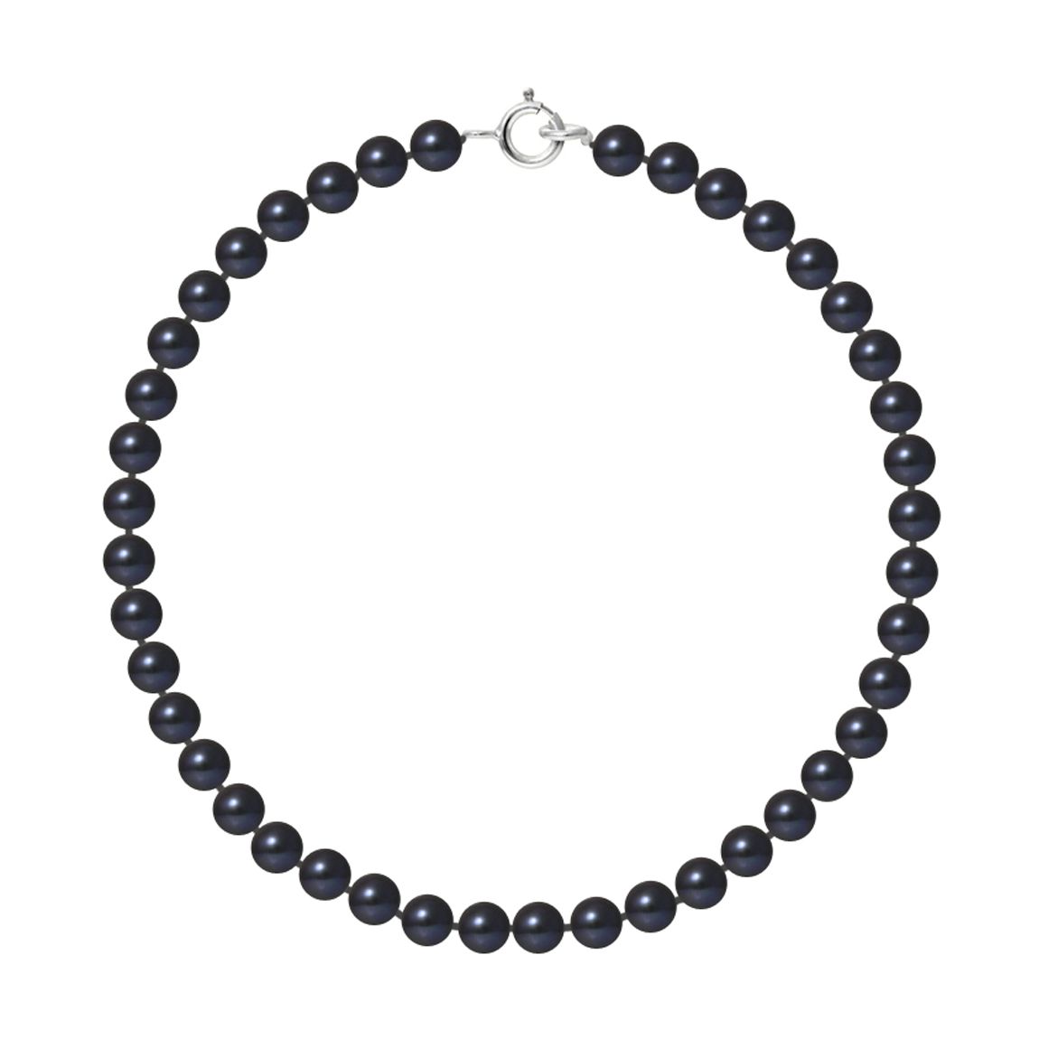 White Gold Black Pearl Bracelet main product photo