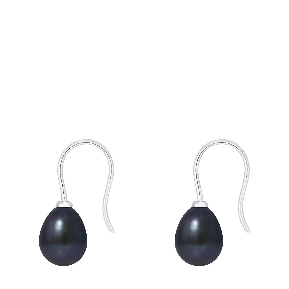 Black Pearl Drop Earrings main product photo