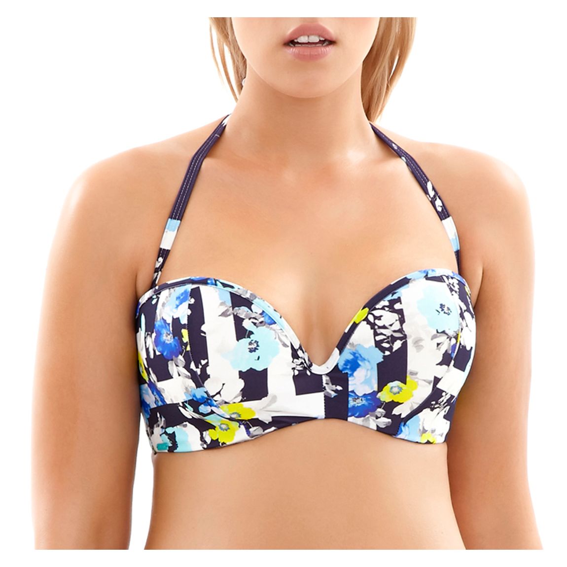Blue/Multi Suki Bandeau Top main product photo