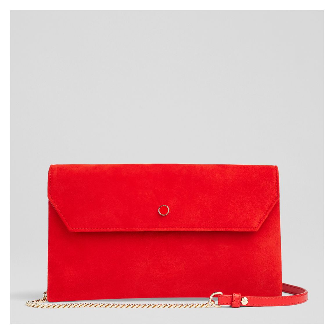 Scarlet Red Dora Clutch main product photo