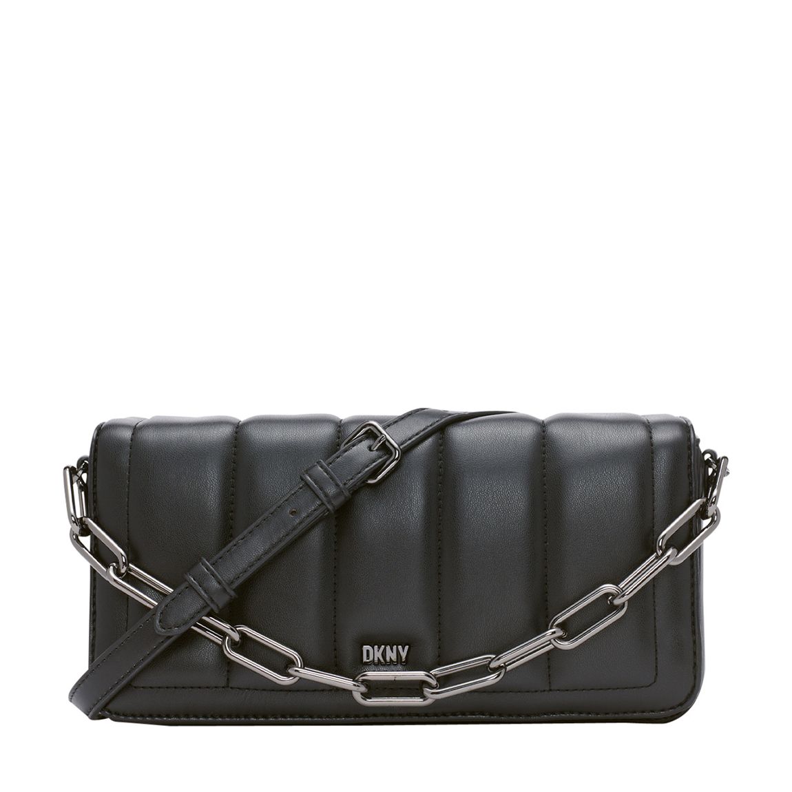 Black Gunmetal Loie Clutch Crossbody main product photo