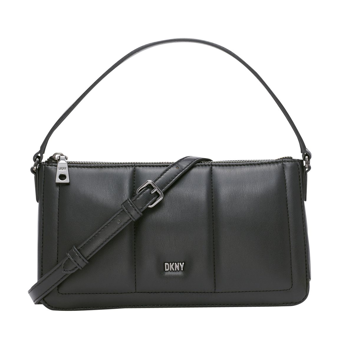 Black Gunmetal Loie Demi Crossbody main product photo