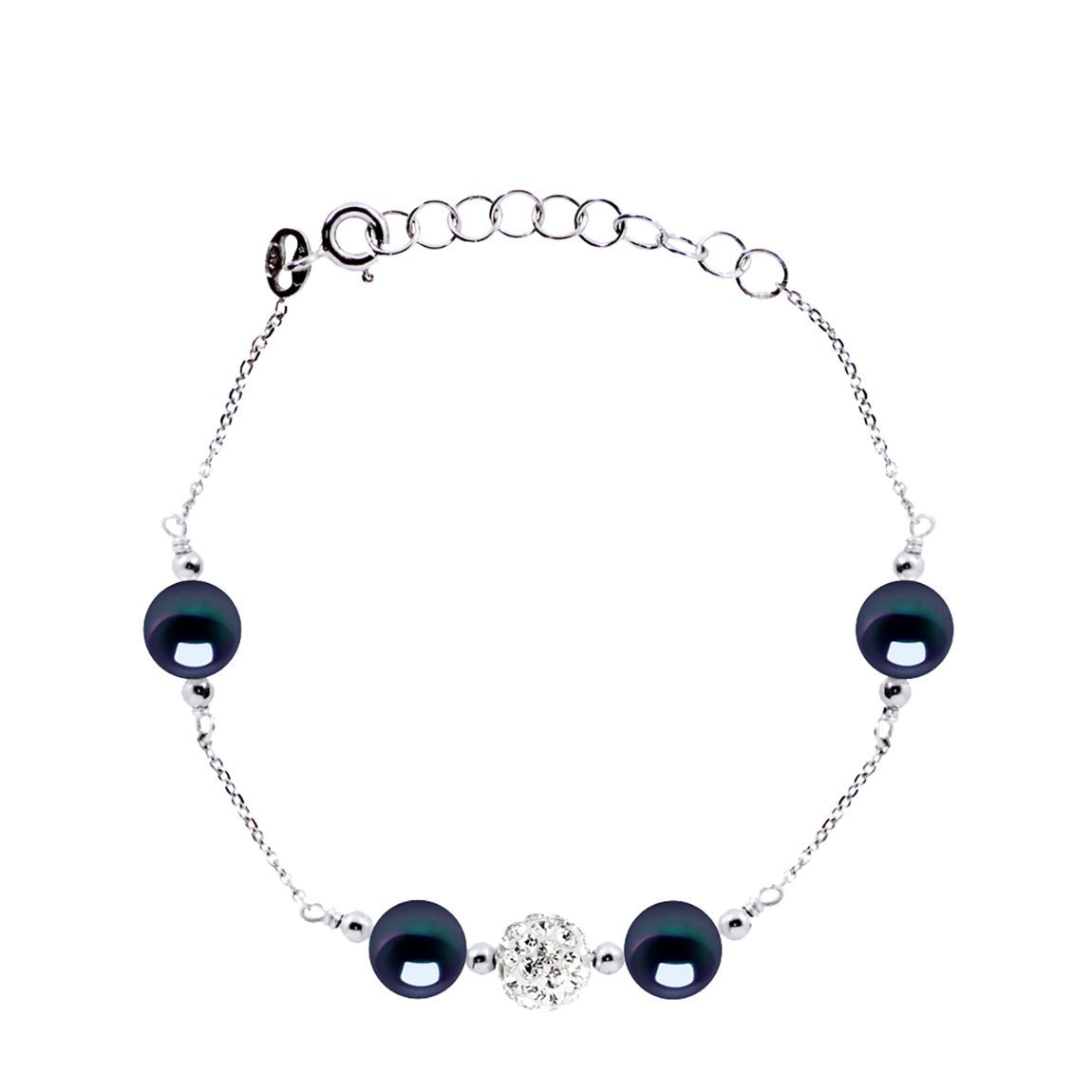 Black Freshwater Pearl Bracelet main product photo