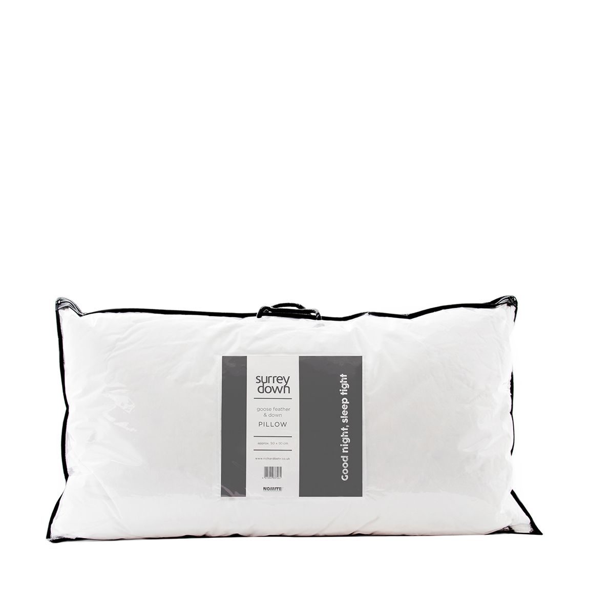 White Goose Down Super King Pillow main product photo