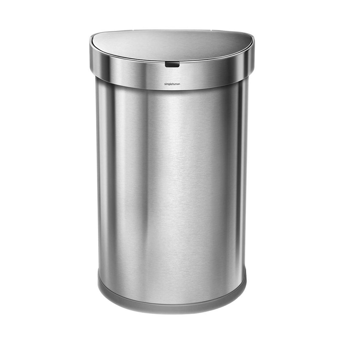 60L Semi-Round Bin, Brushed main product photo