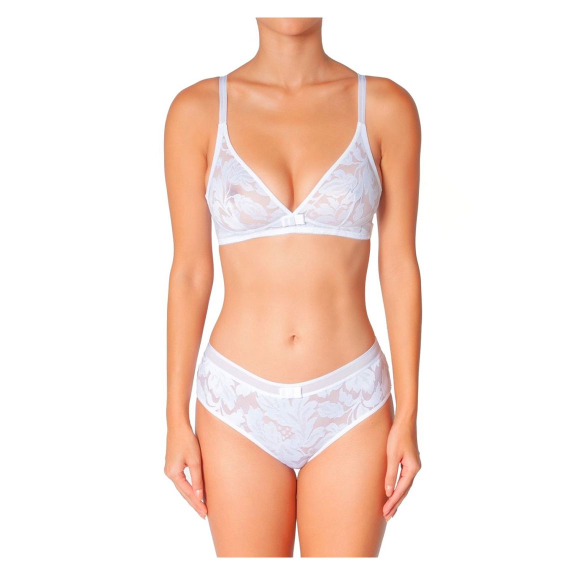 White Pansy Brief main product photo