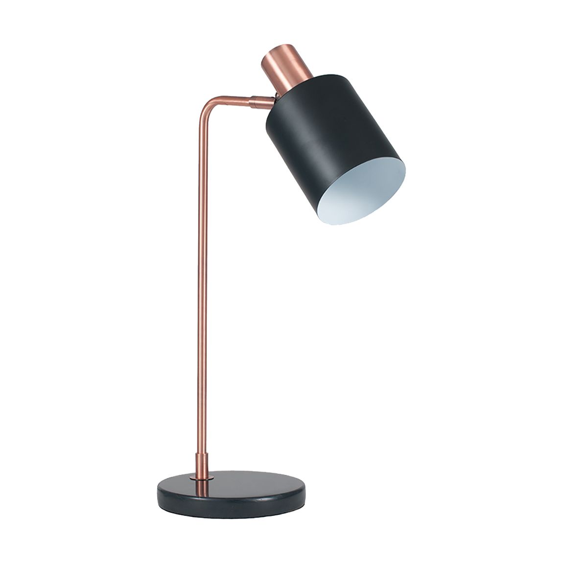 Black & Antique Copper Task Table Lamp main product photo