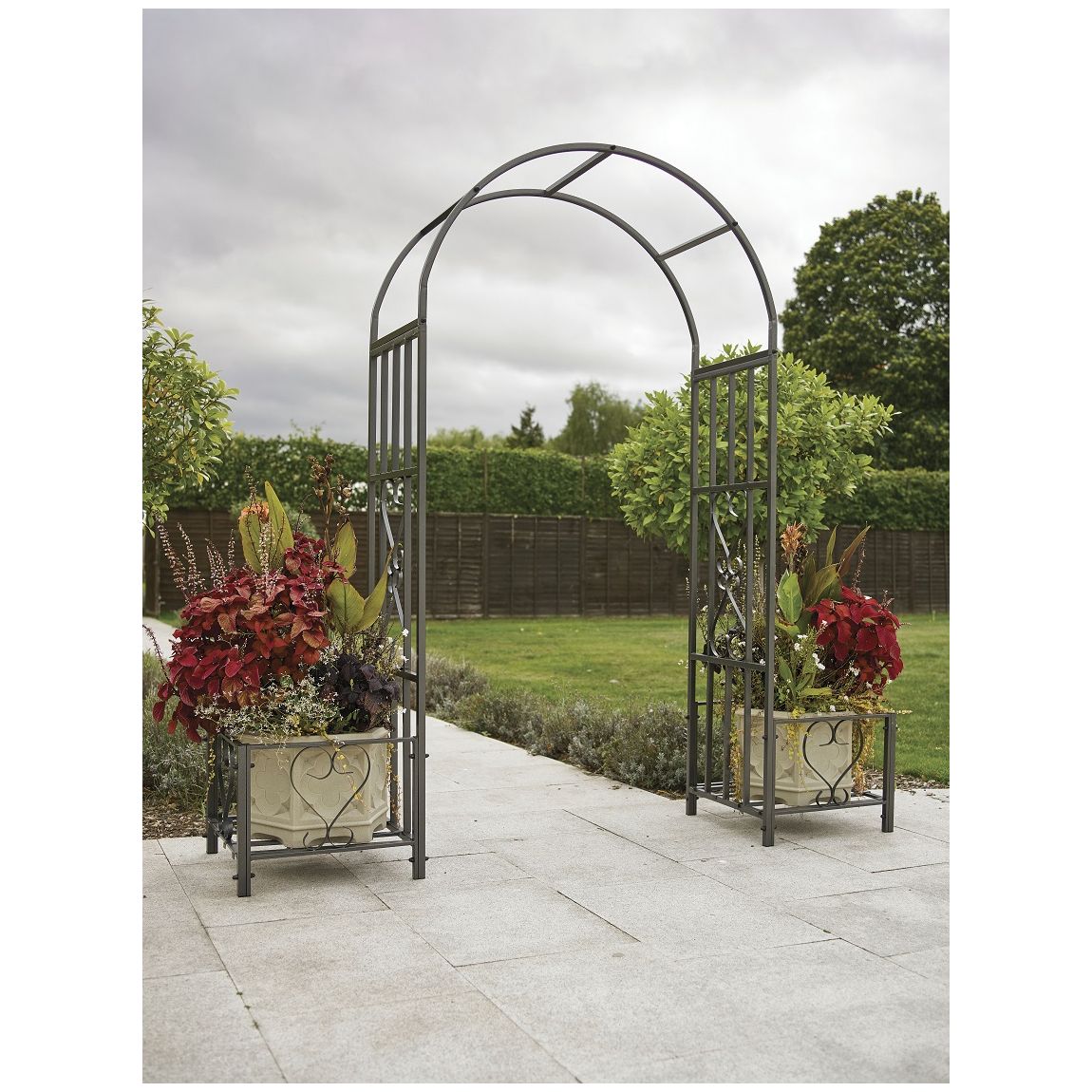 Greenhurst Huntingdon Ornamental Arch and Planters main product photo