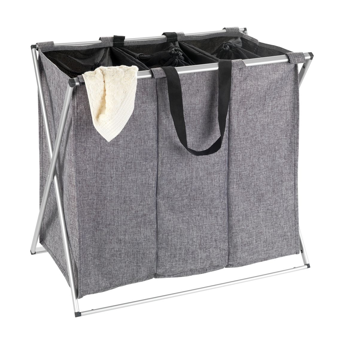Trio Grey Mottled Laundry Bag main product photo