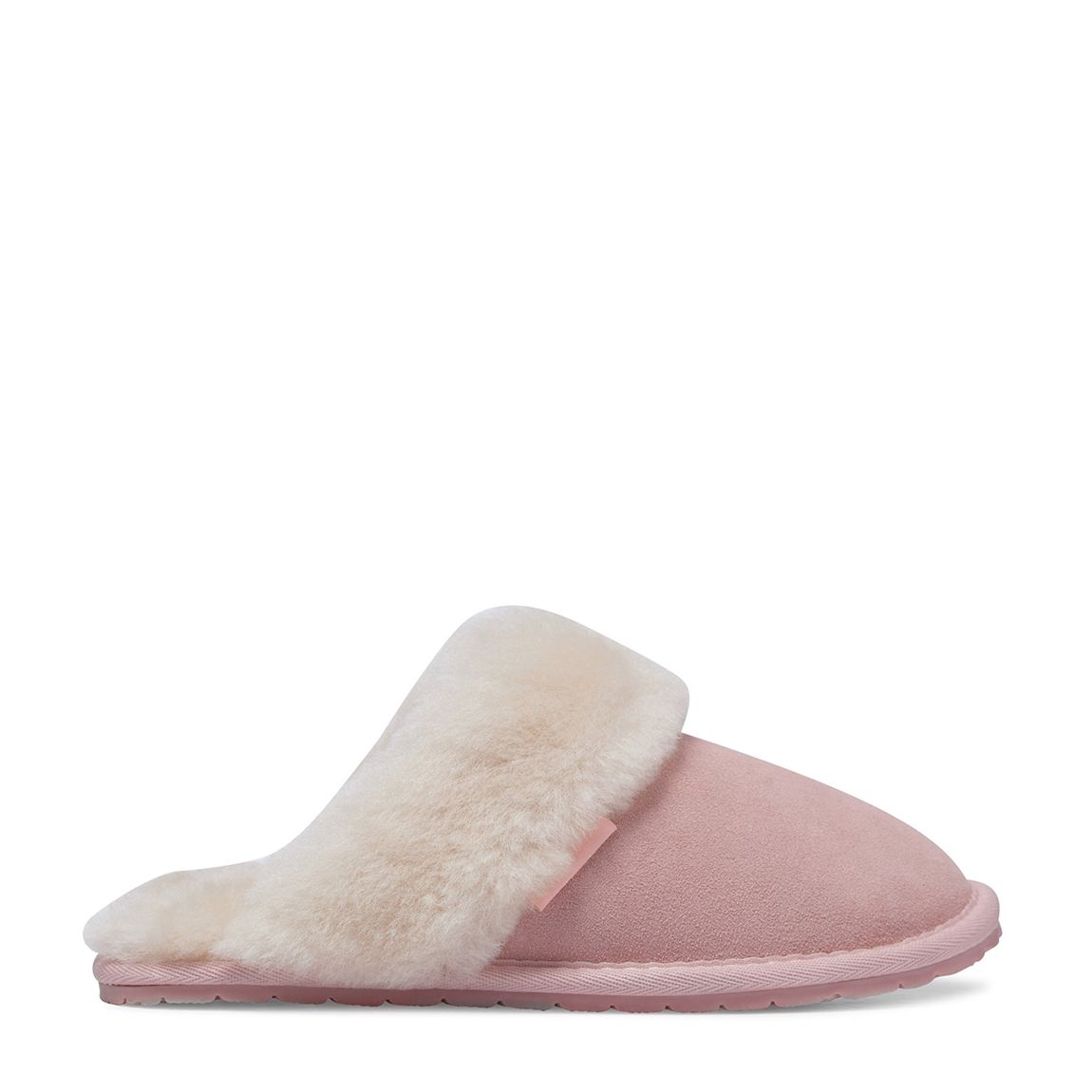 Women's Pink Sheepskin Mule Slipper main product photo