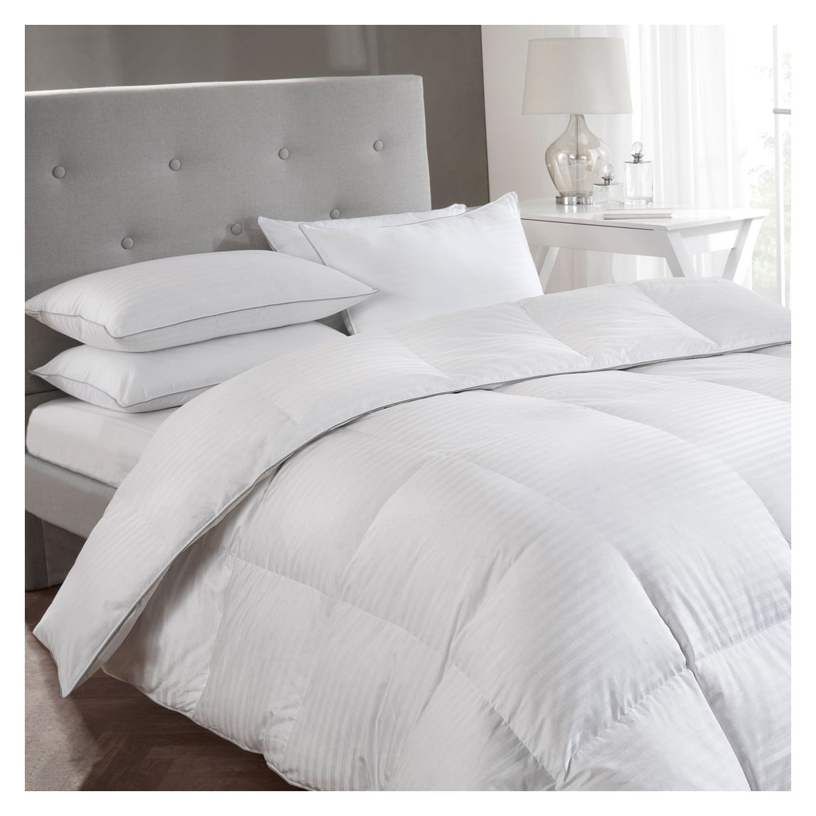 White Goose Down Super King 15 Tog Duvet main product photo