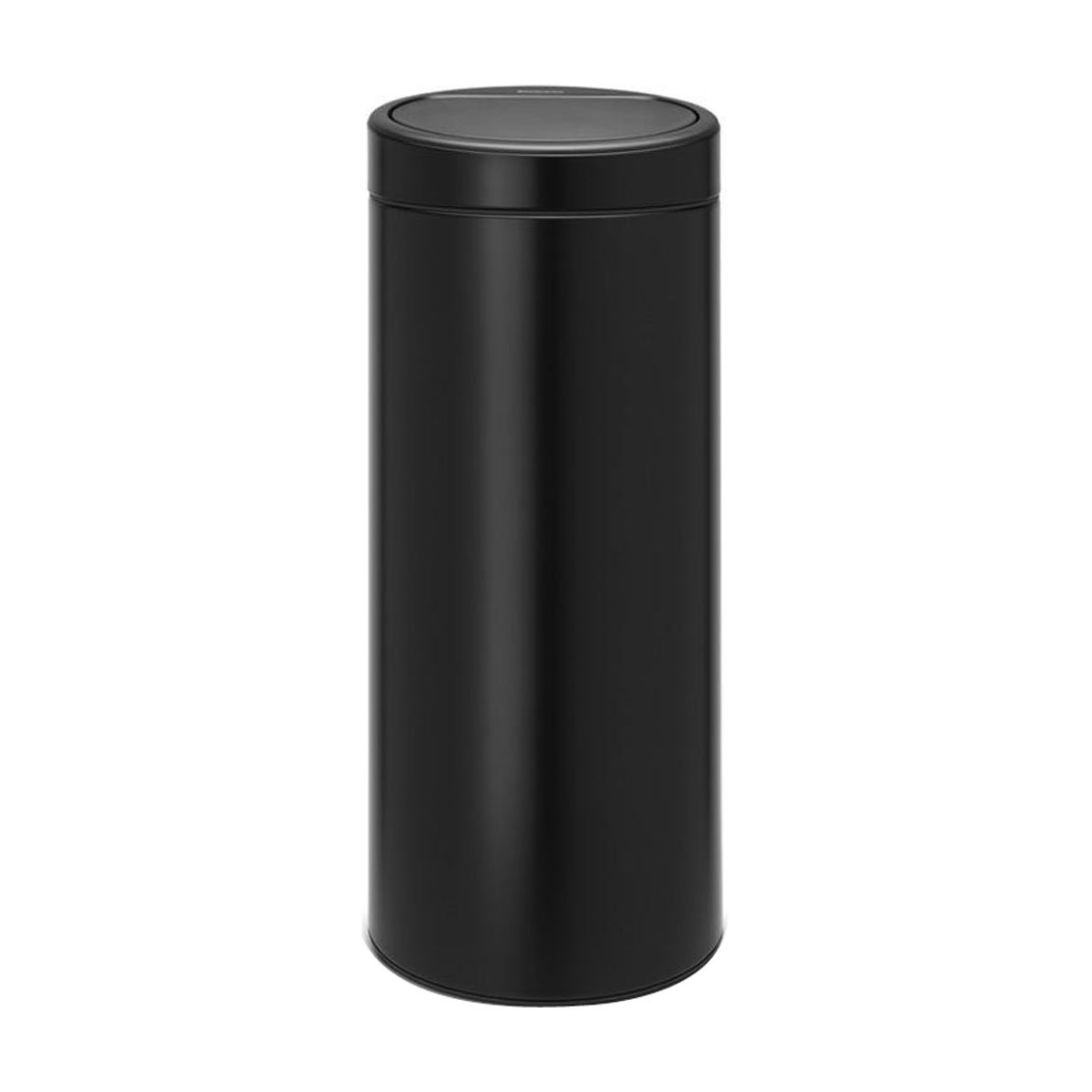 Matt Black New Touch Bin, 30L main product photo