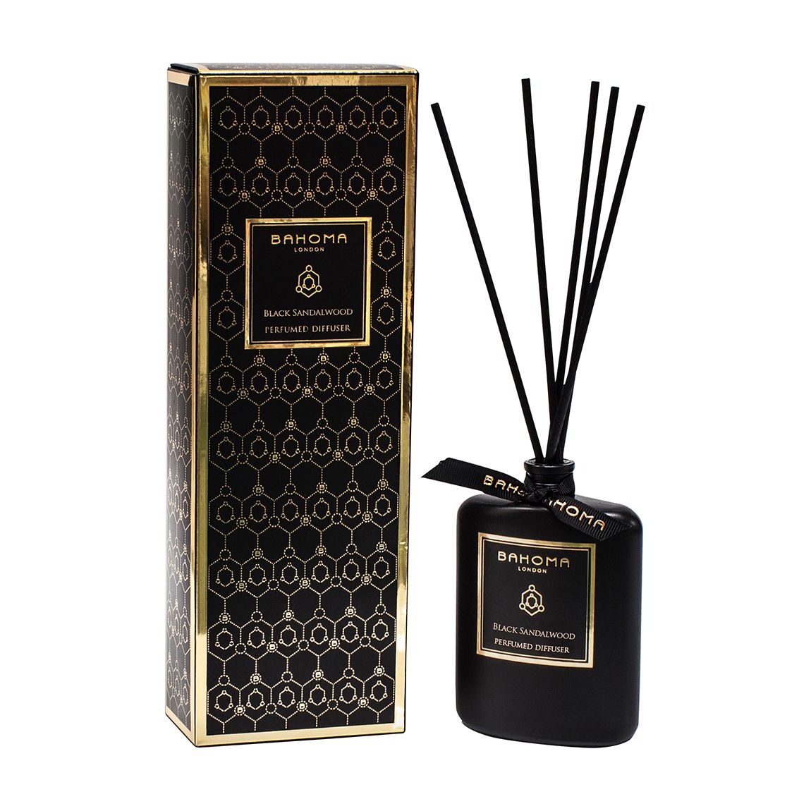 Black Sandalwood Obsidian 100ml Diffuser main product photo