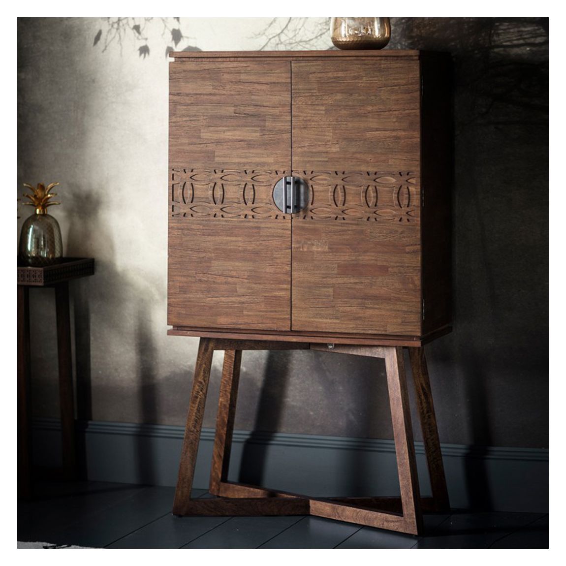 Tergul Brown Cocktail Cabinet main product photo