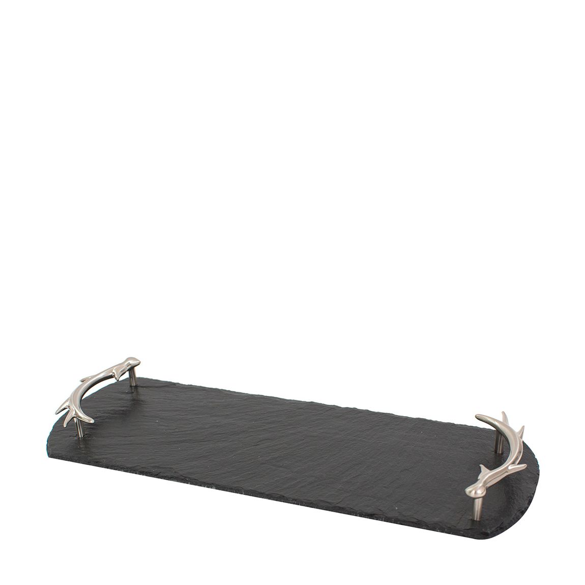 Small Serving Tray with Antler Handles main product photo