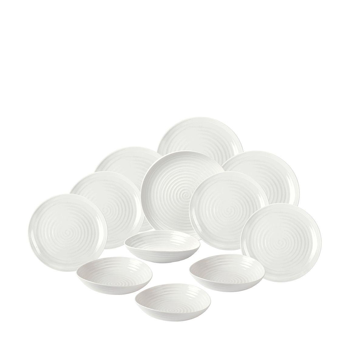 12 Piece Coupe Dinner Set main product photo