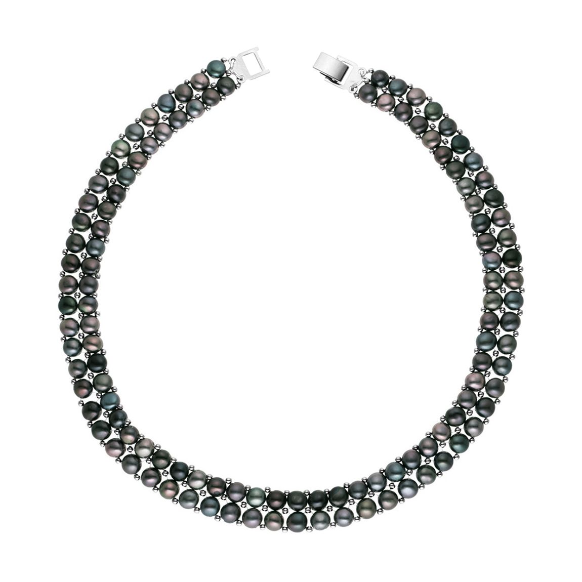 Black Tahitian Style Freshwater Pearl Necklace main product photo